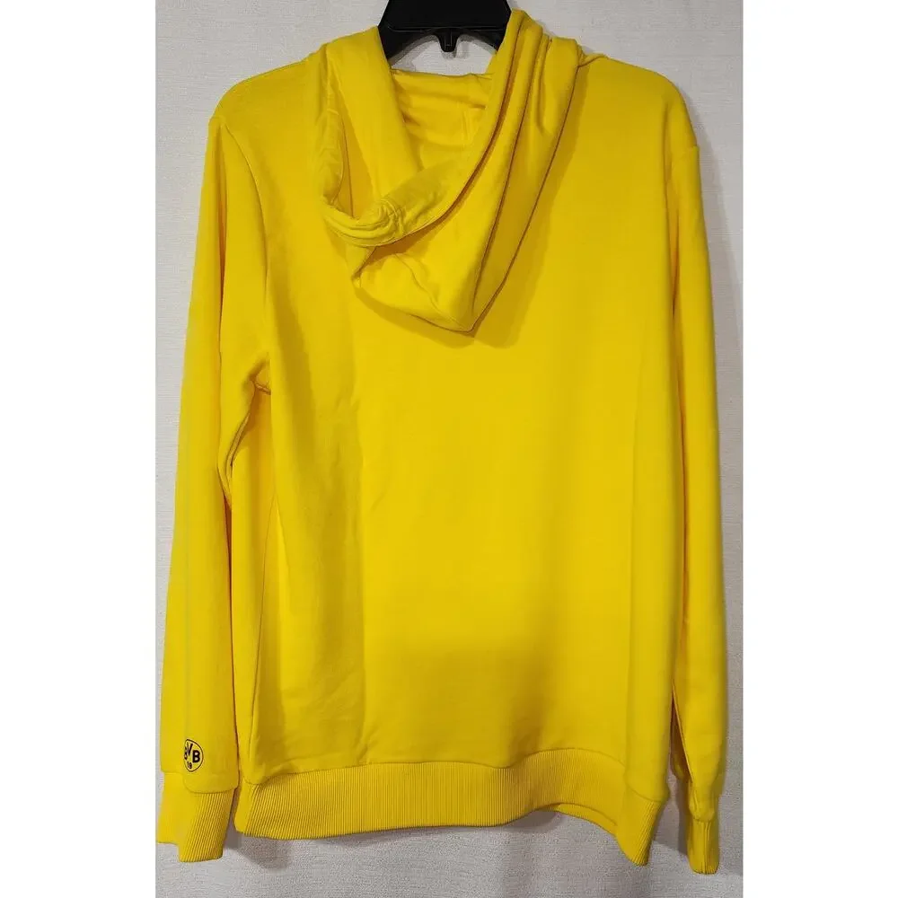 Borussia Dortmund yellow hoodie medium Puma